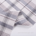 yarn dyed check jersey fabric for men shirt